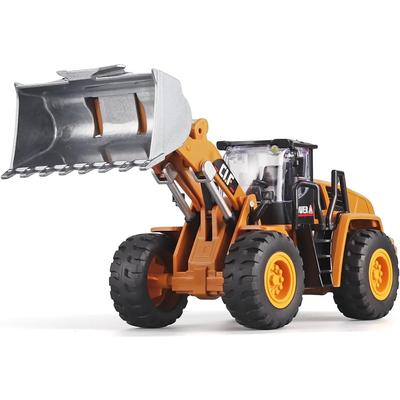 Buldozerové hračky v měřítku 1/50 Kolový nakladač na stavební náklaďák, buldozerová hračka se simulovanými světly, Stavebnice buldozerových modelů pro chlapce ve věku 3-5 let