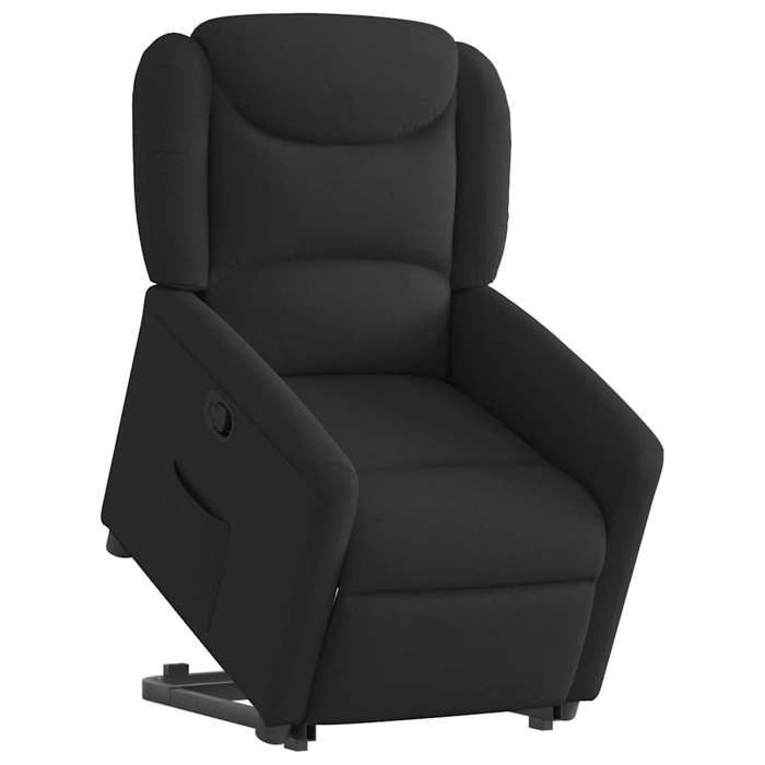 VidaXL Recliner Armchair Black Fabric 3303196
