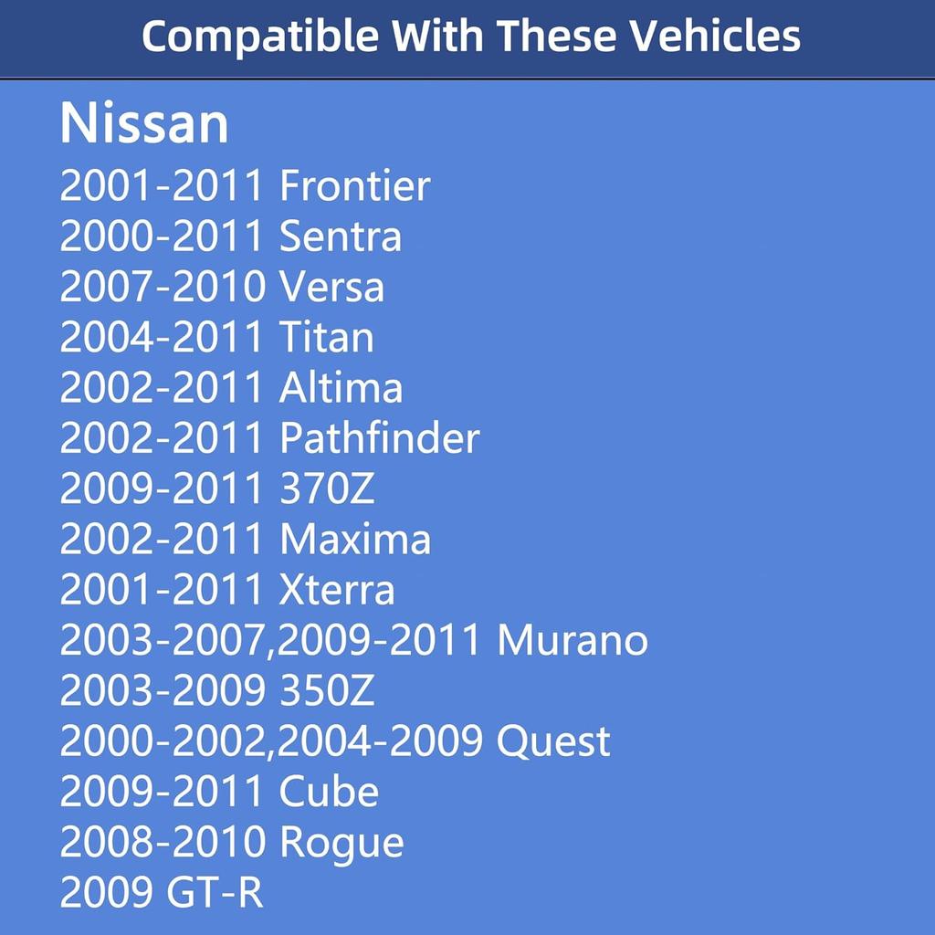 10838 Gas Cap, Fuel Cap For Nissan Frontier Sentra Versa Titan Altima Pathfinder 370Z Maxima Xterra Murano 350Z Quest Cube Rogue GT-R 2000 2001 2002
