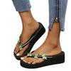 Furry Slippers For Women Ladies Fashion Summer Flip Flops Casual Rhinestone Butterfly Sandals Sandals For Woman