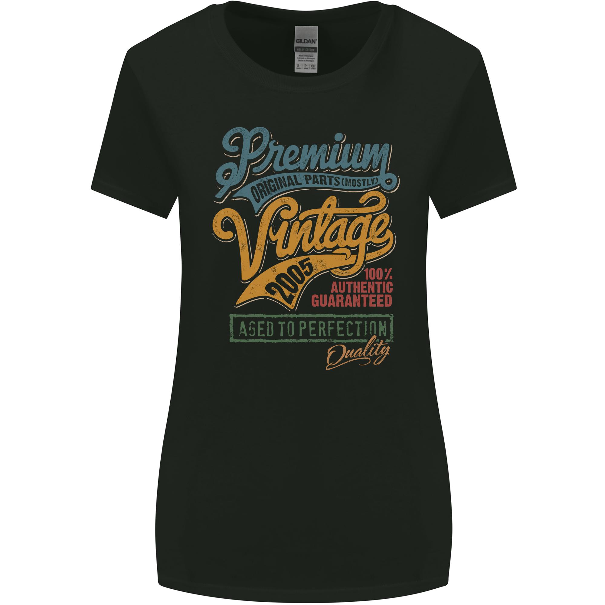 Aged to Perfection 21st Birthday 2005 Unisexs Wider Cut TShirt S
