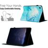 For Lenovo Tab M10 (Gen 3) Case Multi-Angle Viewing Smart PU Leather Marble Cover