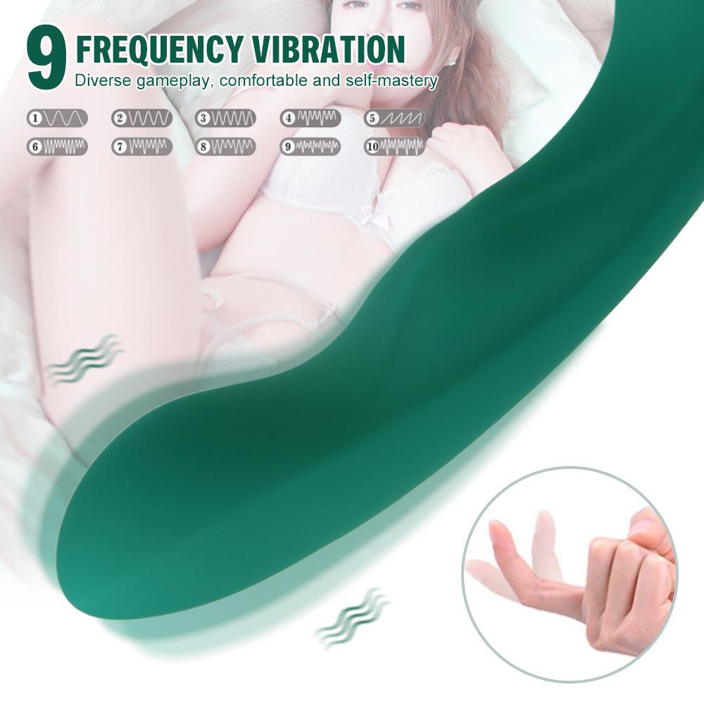 Green Vibrator 10 Frequency Female Masturbation Device Adult Sex Toys