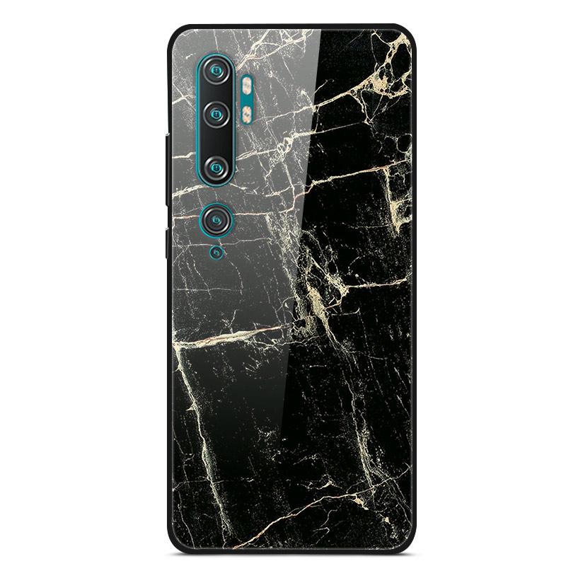 Luxury Cover Case for Xiaomi Mi Note 10 Pro Tempered Glass Cover Silicone Phone Case for Xiaomi Redmi Note 10Pro 10 Pro Cases