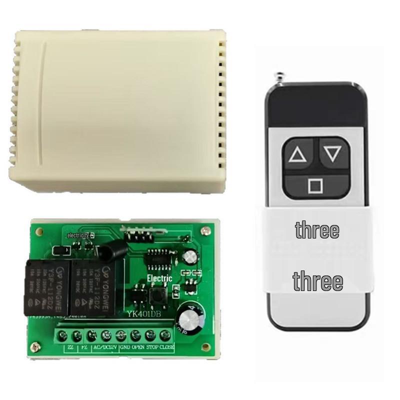 433MHz Remote Control Switch for Stroller Timer 12V-72V Countdown Pushrod Motor