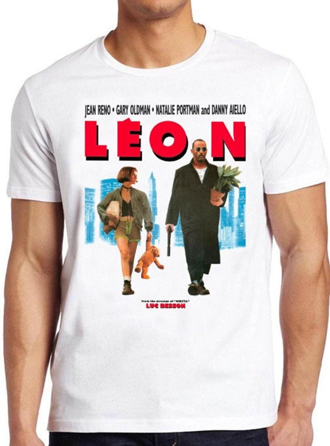 Leon The Professional T Shirt Movie Poster Cool Top Tee XXXL