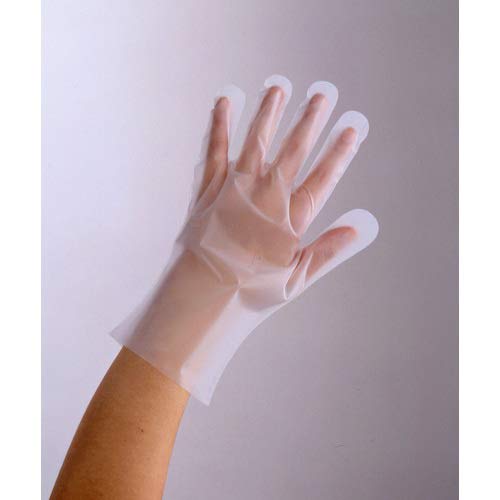 Showa Gloves [Food Sanitation Law Compliant] No. 826 Polyethylene Gloves, 100 count, Small, Clear