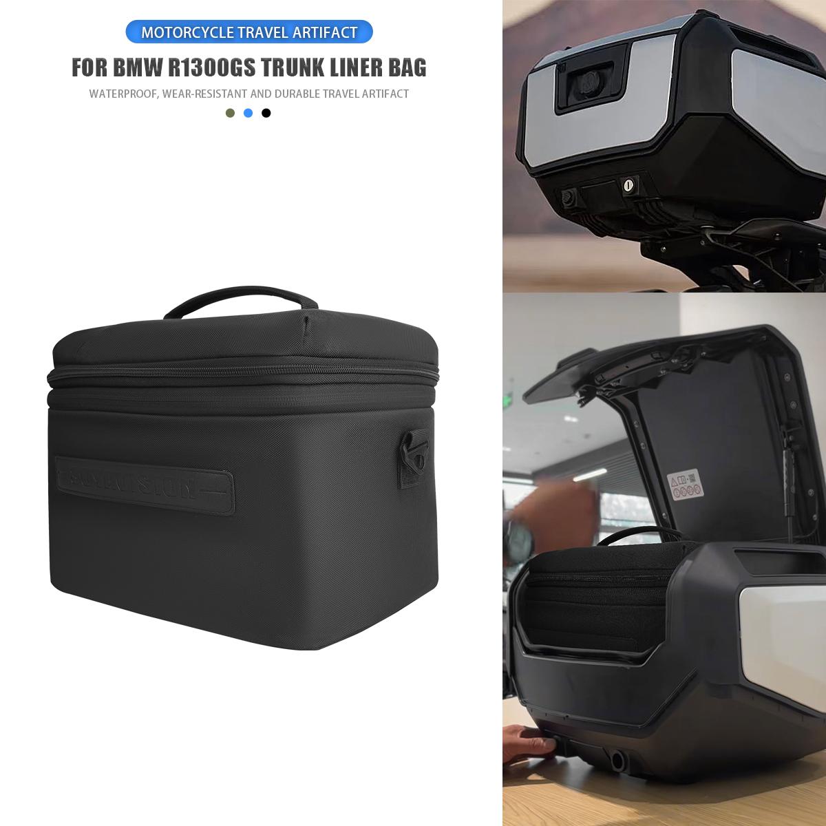 

Black Motorcycle Top Case Box Luggage Liner Inner Bag Storage Bags For BMW R1300GS R 1300 GS 1300GS 2025 2025 2025 Vario Top Box