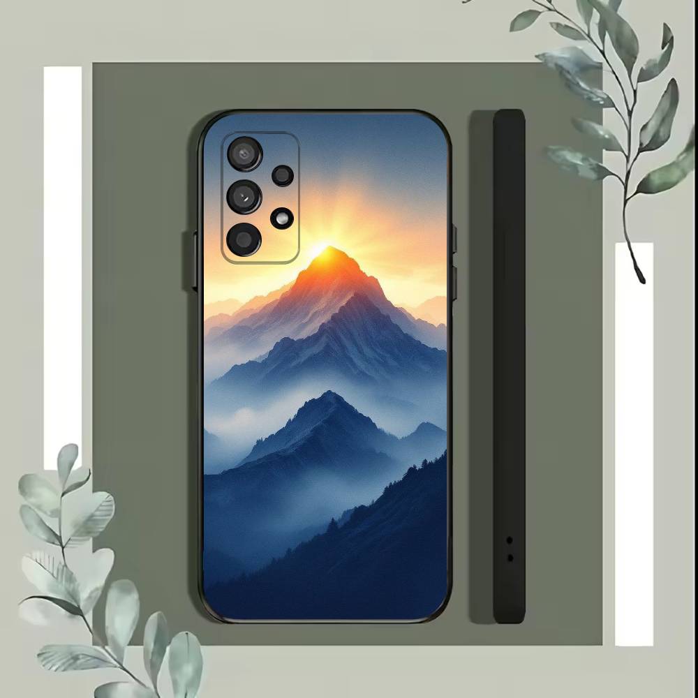 Sacred Mount Everest   Phone Case For Samsung S25,S24,S21,S22,S23,S30,Ultra,S20,Plus,Fe,Lite,5G Black Cover