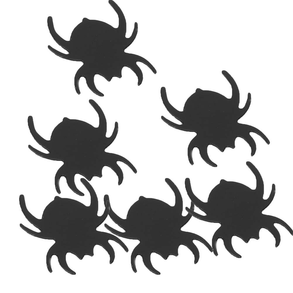 Halloween Party Confetti Holiday Decorative 60g PVC Confetti(Black Spider+Red Spider)