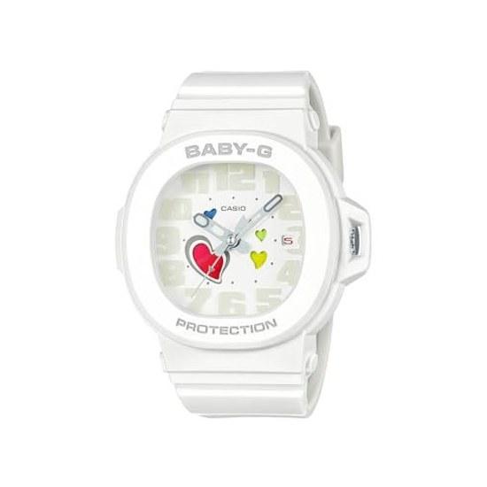 Casio Wristwatch Baby-G Playful Hearts Series BGA-10-7AJF Ladies White