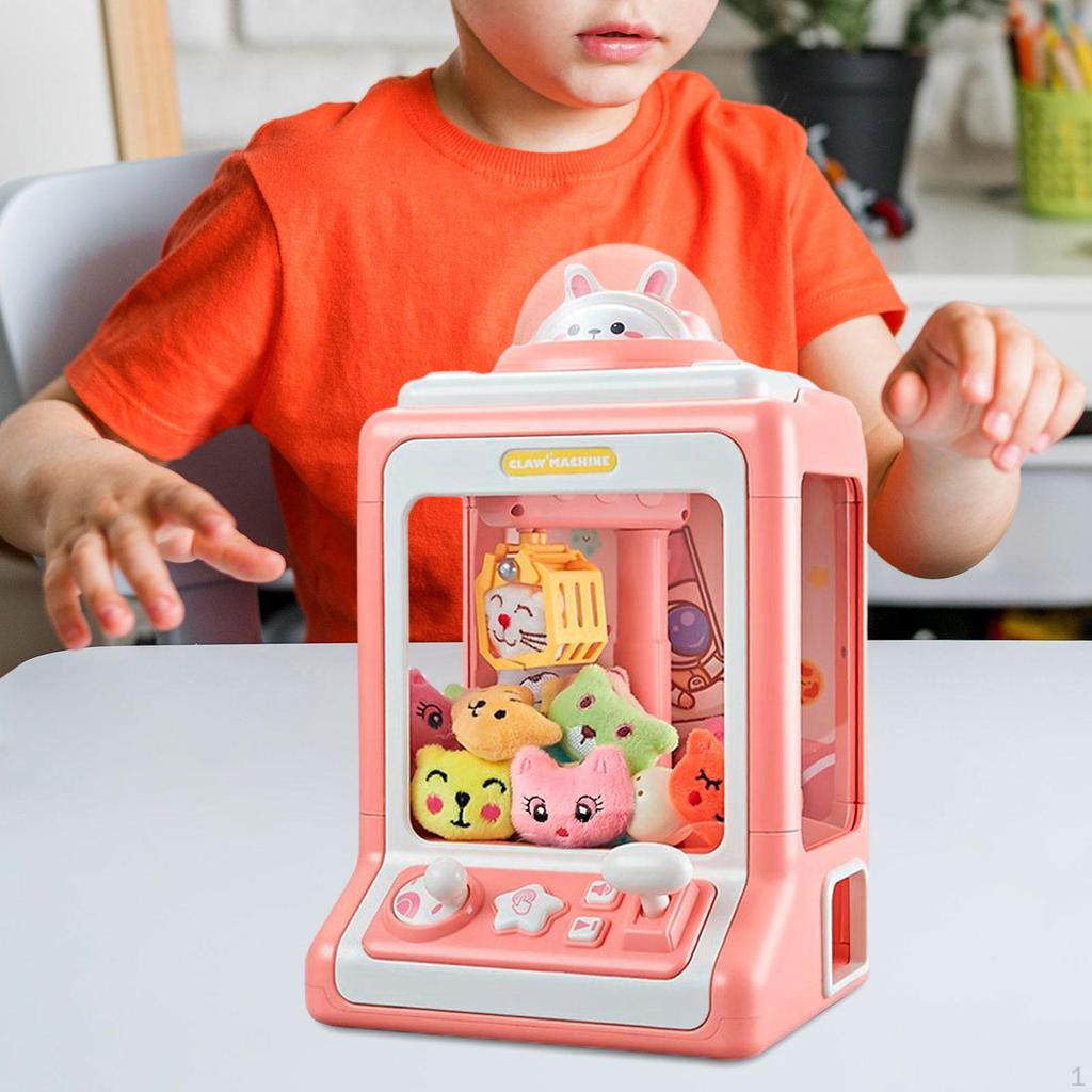 Children's Electronic Claw Machine, Vending Toy, Two Power Supply Modes, Exciting Indoor Candy Prize