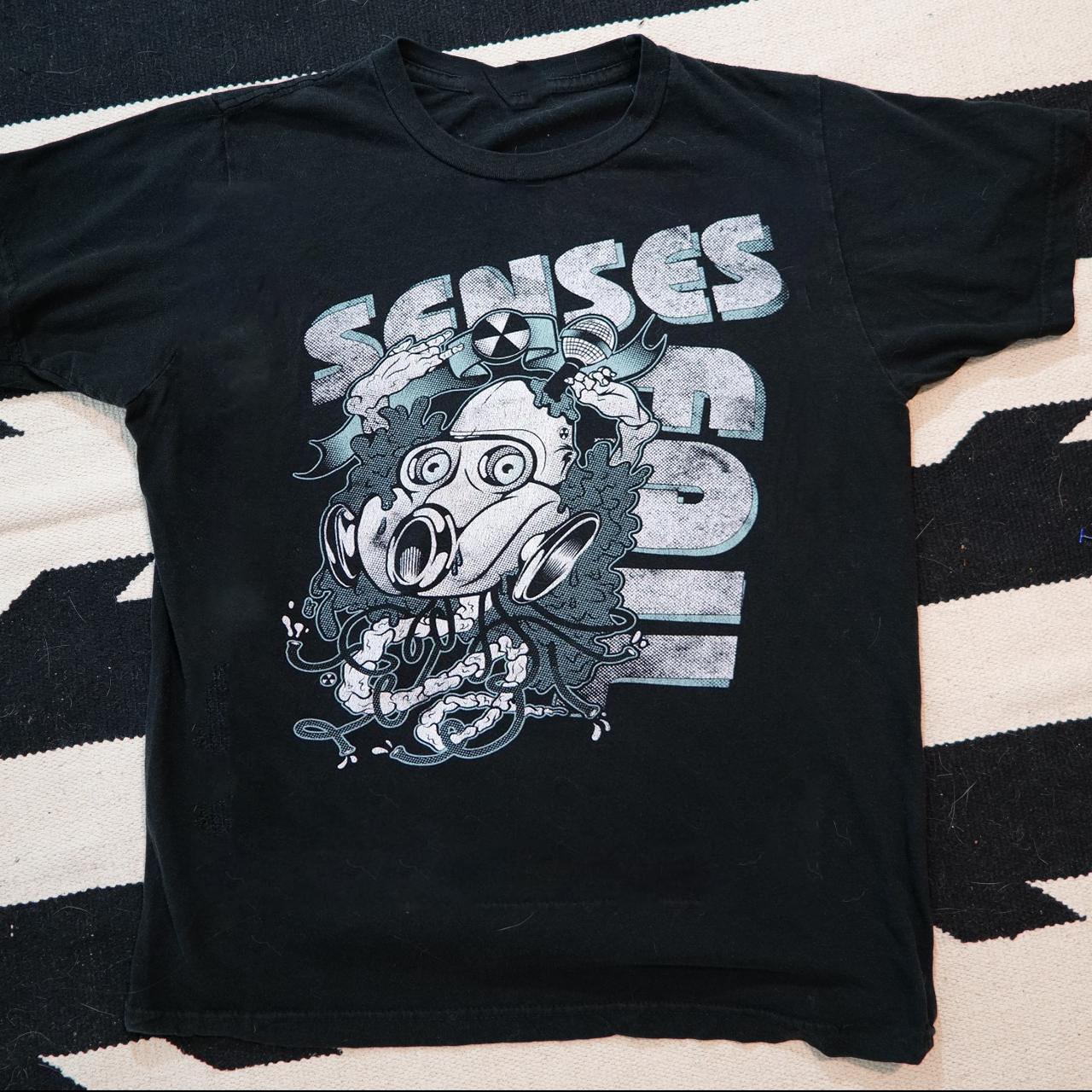Senses Fail Band Gift For Friends Cotton Tshirt For Unisex Unisex S
