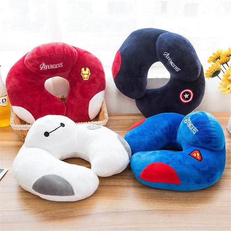 Ultimate Comfort Airplane Inflatable Neck Pillow With Ergonomic U-shape Design