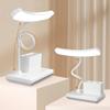 Lamps Desk Eye Protection USB Rechargeable Lighting Reading Bedroom Bedside Lamp 360 Fold Flexible Hose Dimming Led Table Lights