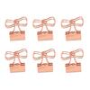 6Pcs Metal Paper Clips Cute Animal Shape Binder Clamps for School Office Colorful Document Photo Holders