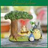 Mein Nachbar Totoro Harz Gartendekoration Mit Cartoon-Katzen-Schaukel Für Zuhause Und Büro