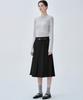 Marop 3113 Pleated Skirt (Black)