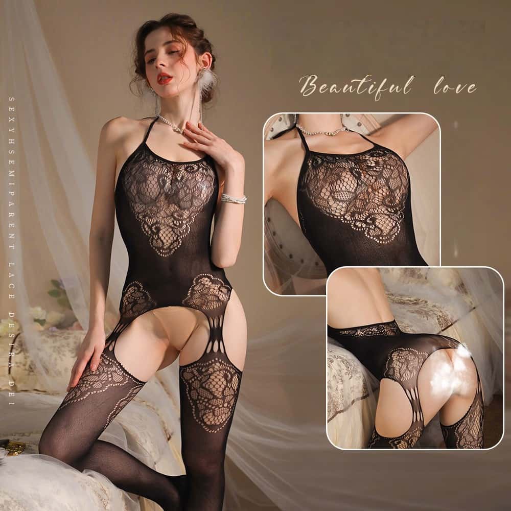 400 Styles Sexy Hot Woman Transparent Erotic Porno Lingerie Tights Sex Clothes Plus Size Women Perspective Fishnet Bodysuit Open Crotch Bodystocking