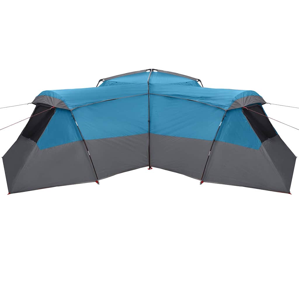 Family Tent with Roof and Storage Blue 833 x 585 x 216 cm Taffeta