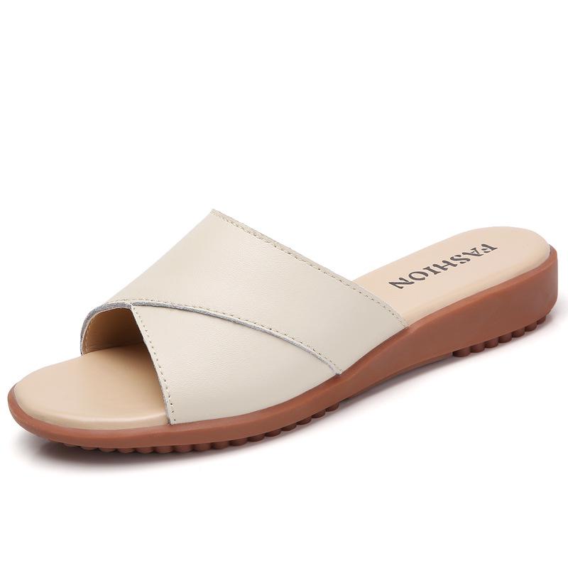 Dámske ploché plážové žabky sandále pre tehotné ženy