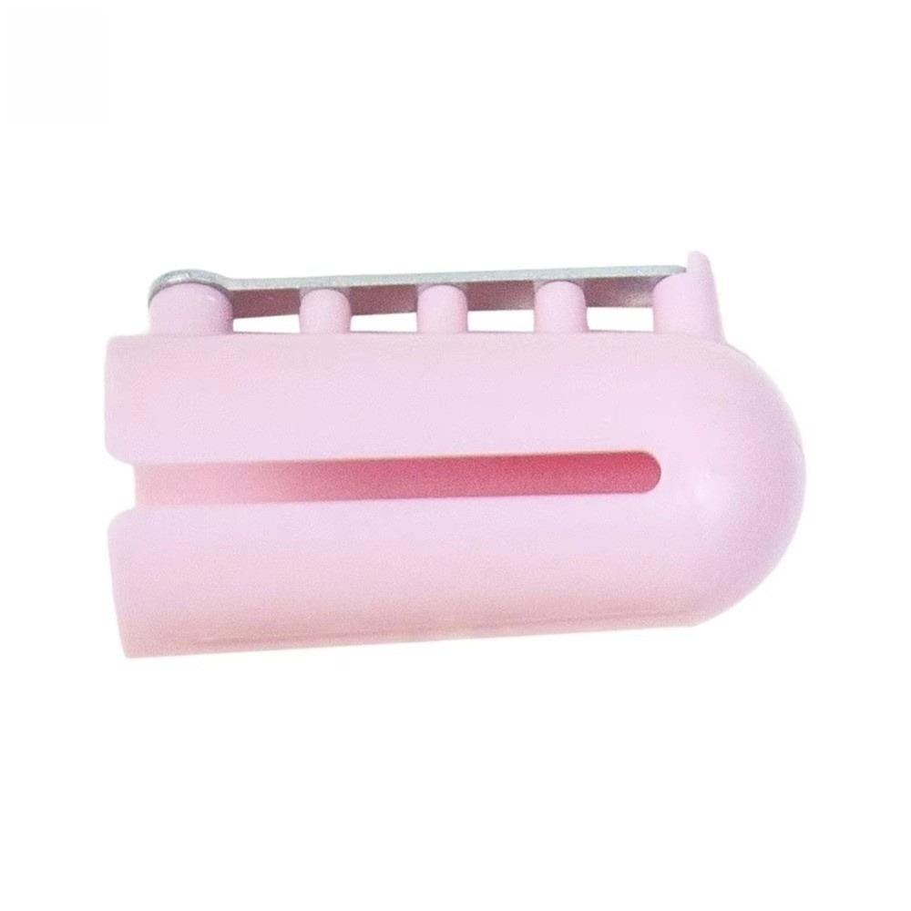 

DIY Craft Yarn Guides Knitting Thimble Ring Apparel Sewing Supplies Counter Ruler Knitting Calculator Stitch Calculator рожевий