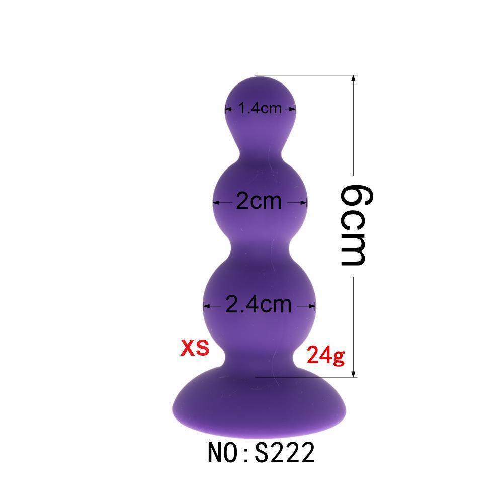 Silicone Detachable Tail Excluding Diamond Screw Anal Plug Accessory