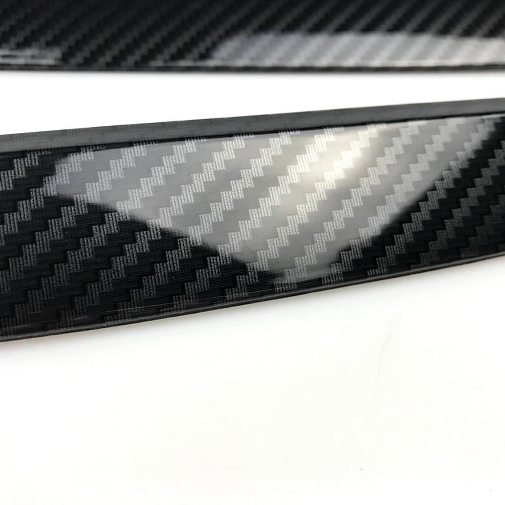 2pcs Car Headlight Eyebrow Eyelid Cover Trim Imitation Carbon Fiber Eye-catching for VW Golf 7 VII GTI GTD R MK7 2013-2017