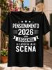 Retireunisext 2026 A Legend Leaves The Stage Italian Bold Typographystars And Banner Unisex All Unisex All Tshirt