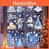 Snowman Christmas Tree Window Art Pvc Static Stickers Set Decorations Christmas