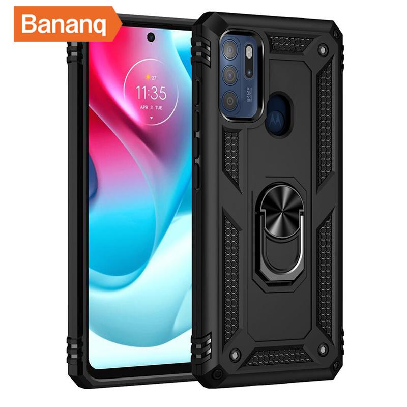 Bananq Ringständer Hülle Für Motorola G14 G54 G22 G31 G41 G51 G71 G9 Play G Stylus Edge 30 Pro E6s E6i E7 Plus E7i Power E32 Hülle