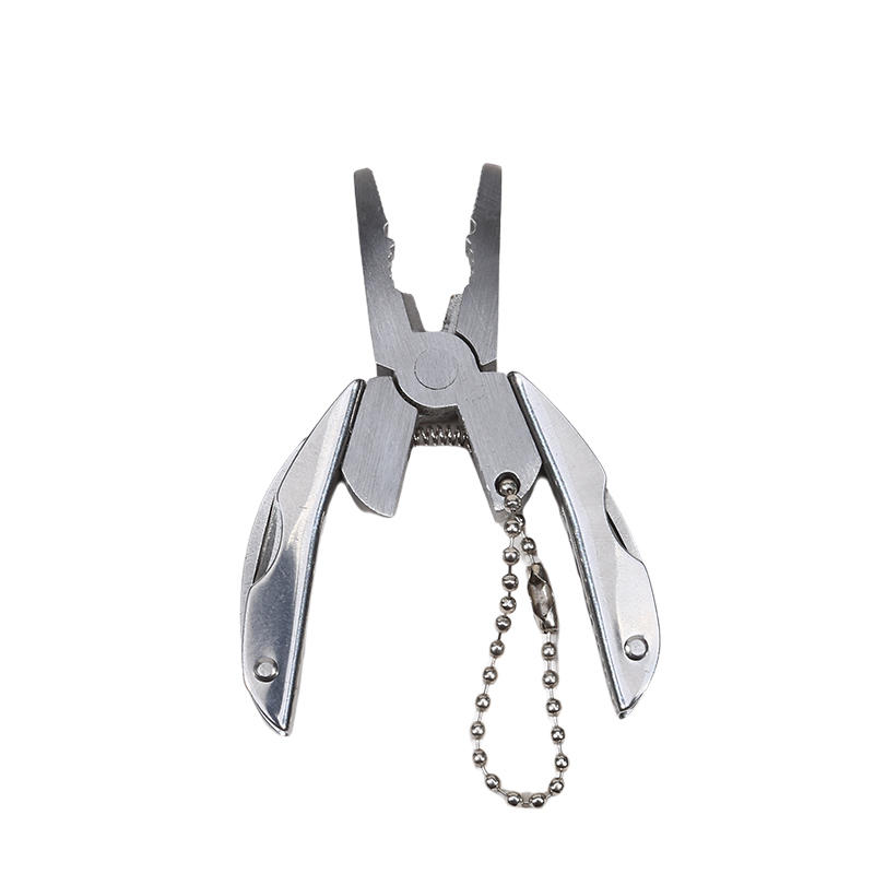 Portable Multi Function Folding Pocket Tool Plier Keychain Screwdriver