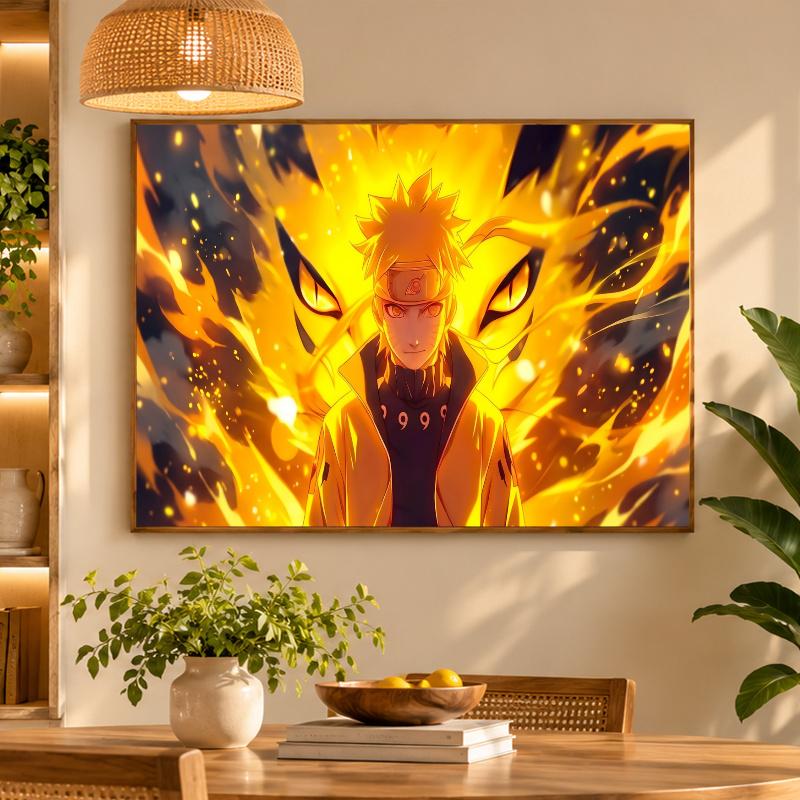 5D Diamond Painting Naruto Uzumaki DIY Full Drill Diamond Art Kit Home Decoration