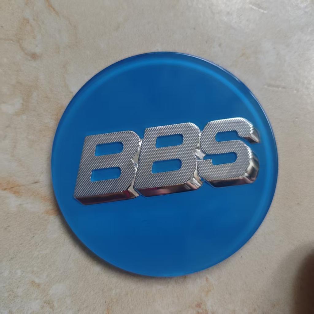 4 pezzi/SET 69mm Adesivi BBS Per 09.24.030 Tappi Centrali Ruota BBS 3D Acrilico Tappi Centrali Ruota Auto Copriruota 0924030 Mozzo Ruota BBS