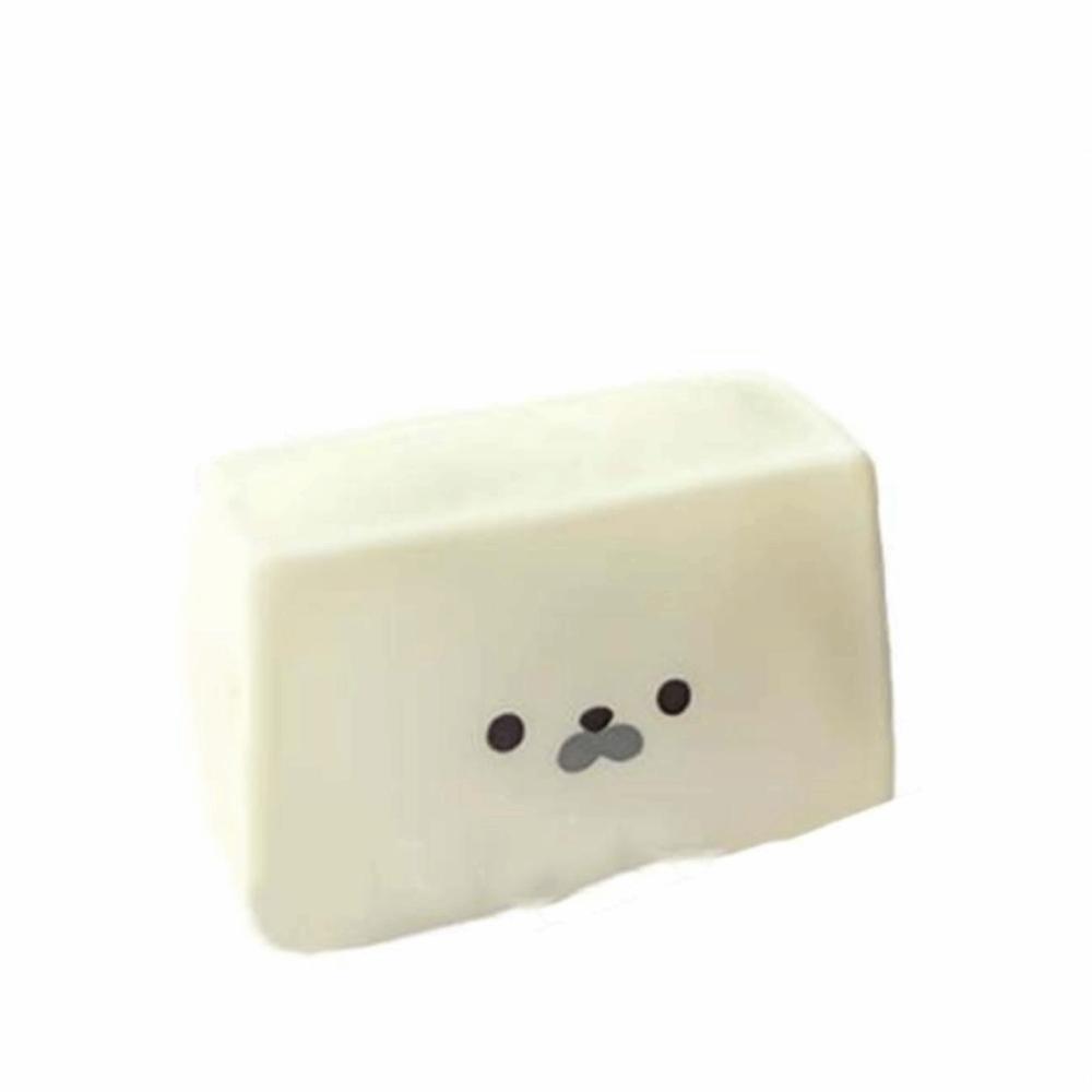 Ornament Slow Rebound Fidget Toy Super Soft Shapeable Squeeze Ball Seal Squeeze Toy  ASMR Sensory белый