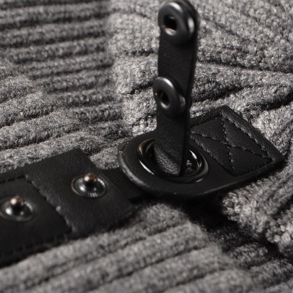 Men's Knitted Hat Skiing Hat Solid Color Warm Hat Pullover Hat Shopping Hat