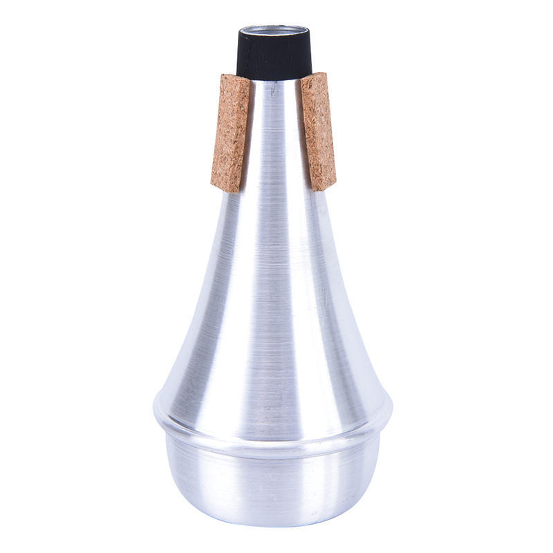 Aluminium Straight Trumpets Mute For Jazz Instrument Practice Beginner