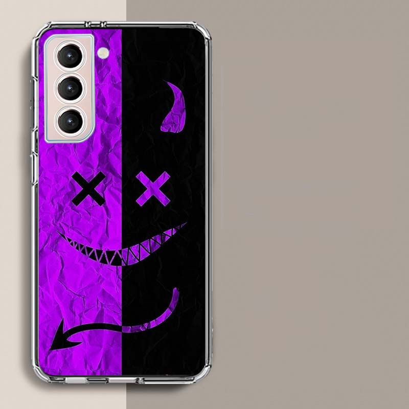 Devil Bad Boy Phone Case For Samsung Galaxy S25 Edge S24 S23 FE S21 S20 S10 Plus S22 S26 Ultra Cover Clear Cases TPU Capa Shell