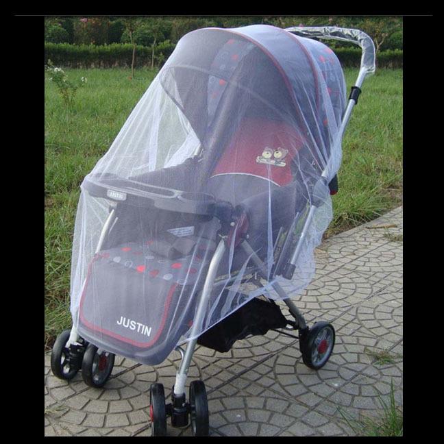 Universal Baby Stroller Full-Cover Mosquito Net - Dustproof & Encrypted Fabric