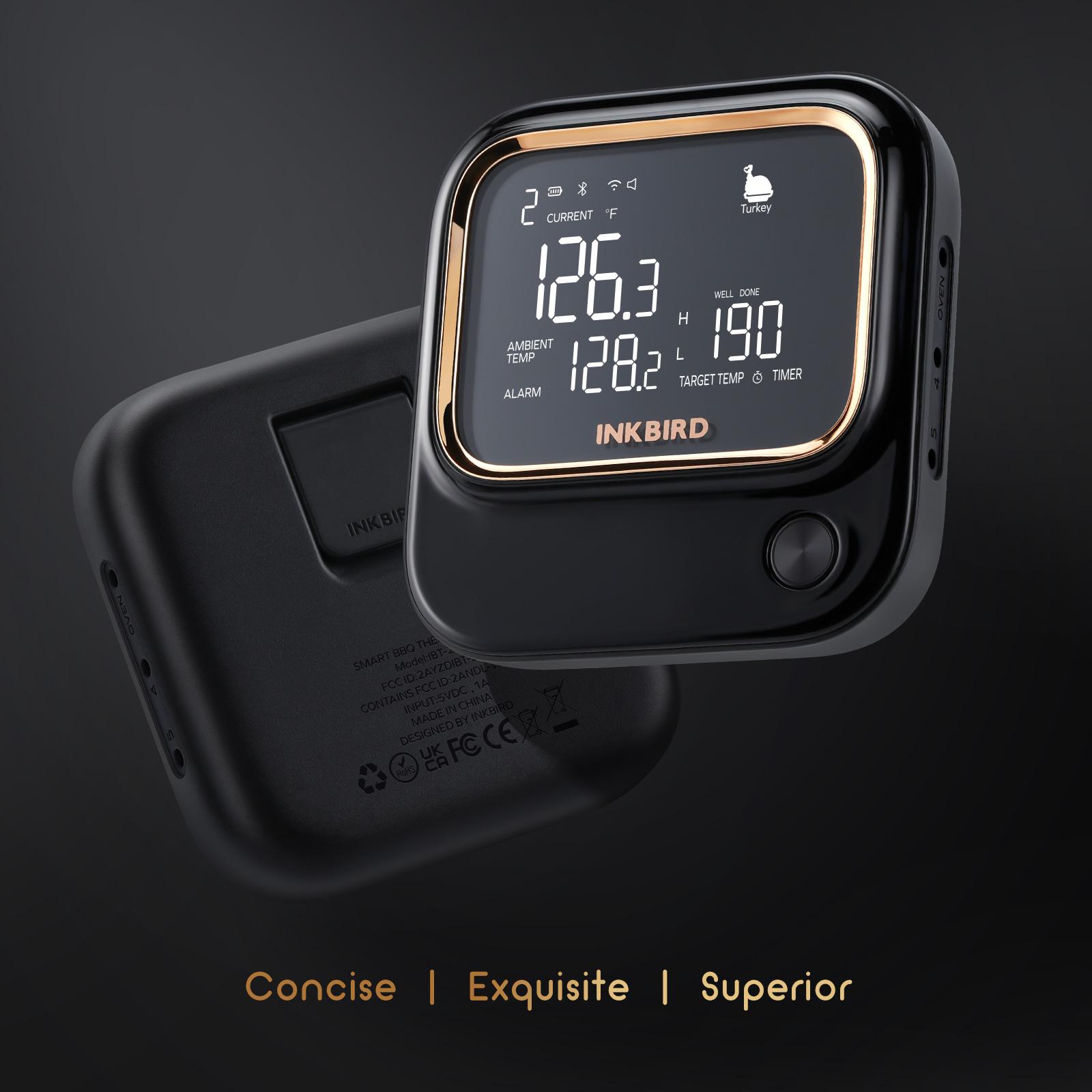 

WiFi Bluetooth BBQ Термометр с 4 зондами APP Дистанционное управление Бытовой Кухонный Термометр Для Мяса