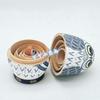 Egg Owl Russian Nesting Dolls - Five-Layer Wooden Toy & Ornament for Kids' Birthday or Christmas Gift.