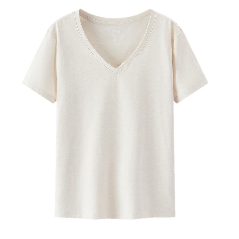 Semir Women's V-Neck Cooling Short Sleeve T-Shirt