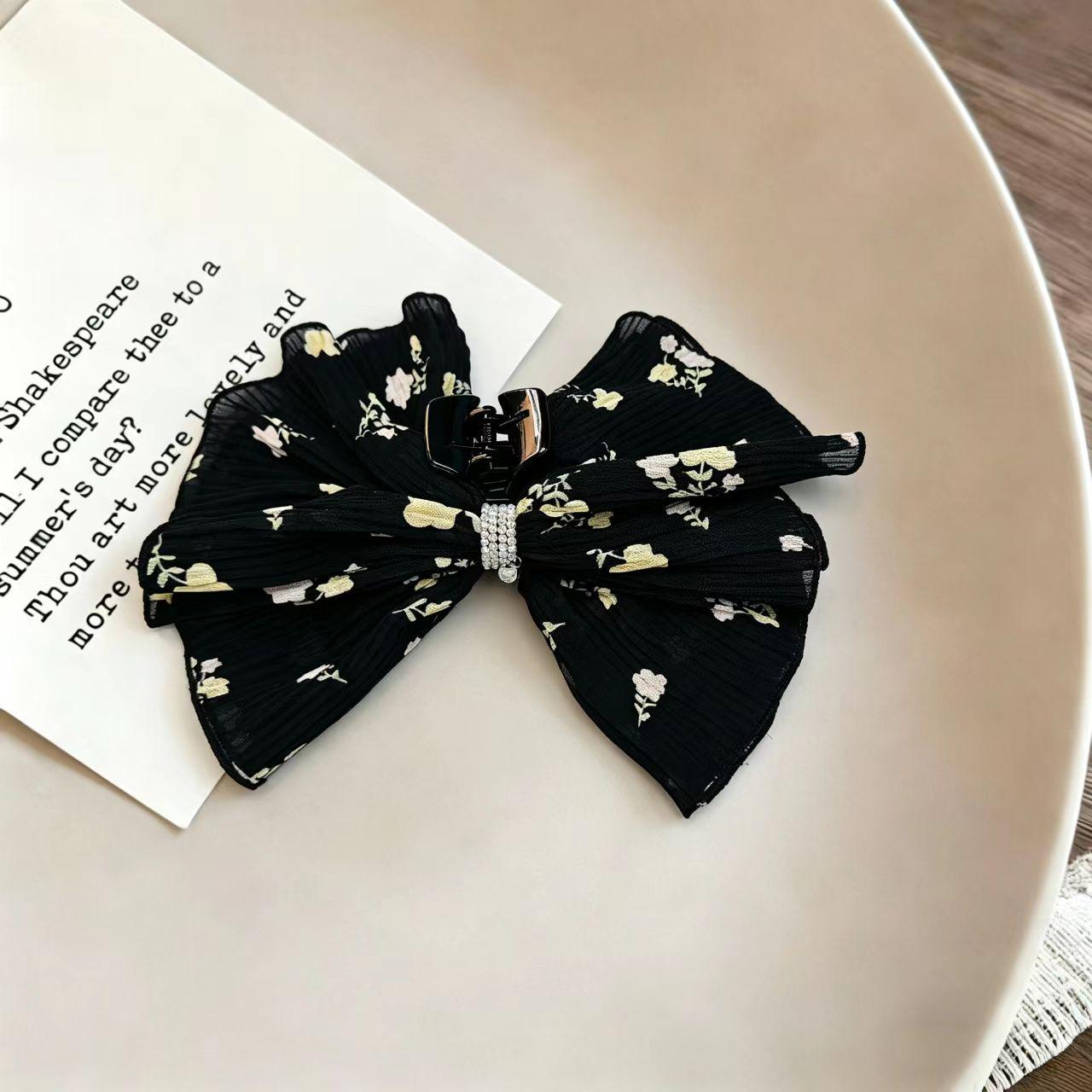 2025 Korean Style Mesh Polka Dot Beaded Hair Tie - High-End Luxury Fashion Hair Accessory