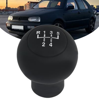 VW Golf Bora Jetta Passat için Silikon 5 Vites Başlığı Koruyucu Kılıf Vites Topuzu Kapağı Vites Kolu Kabuk Deri Siyah