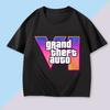 Grand Theft Auto 6 S-3XL Tričko pro dospělé Kreslené Tričko Dámské Pánské Bavlněný Styl Módní Trend pro Fanoušky Nové Hry