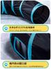 Foldable Cat Cat Toy Tunnel with Two 25cm Compact Stress Safe Materials Mies' S-Shaped Tunnel, Holes, Diameter, Storage, Relief, (Coffee)