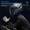Zestaw słuchawkowy Bluetooth do kasku motocyklowego, bezprzewodowy zestaw głośnomówiący, stereofoniczny, wodoodporny, z głośnikiem do odtwarzania muzyki