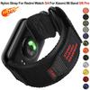 Nylon Loop Strap For Redmi Watch 5 4 Sport Bracelet Interchangeable Wristband For Xiaomi Mi Band 9/8 Pro Adjustable Watch Strap