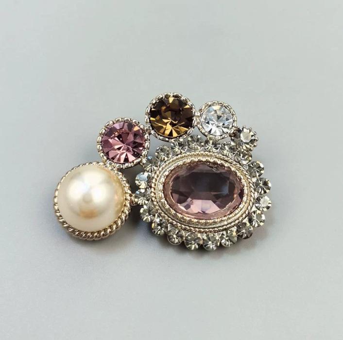 Spille Geometriche in Cristallo Barocco Vintage per Donne Accessori Gioielli da Festa Regali