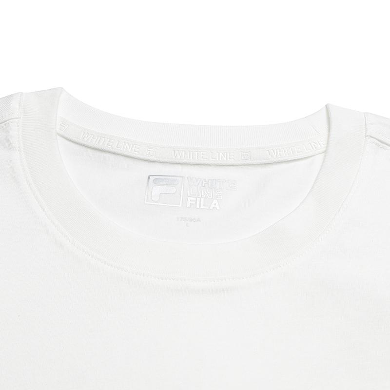 Fila Original Comfortable Crew Neck Short Sleeve T-Shirt Men Tops F51U629105F-WT